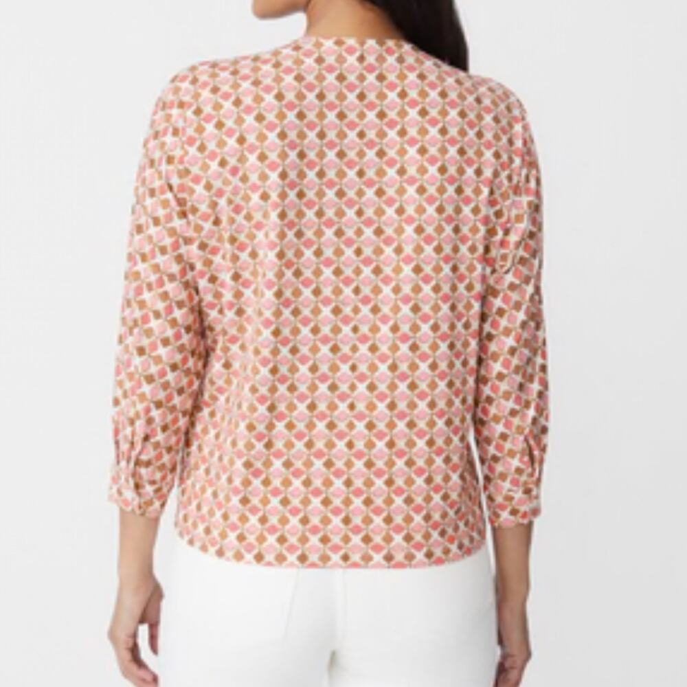 J. Mclaughlin Viola Top in Hexcomb Sz L - Picture 2 of 9